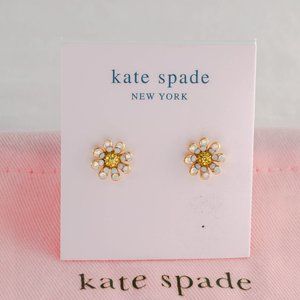 Kate Spade Dazzling Daisy Flower Studs Earrings (with Dust Bag) NEW